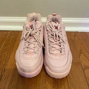 Pink Fila Distupters